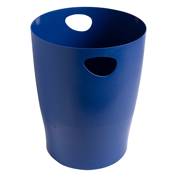 Exacompta Bee Blue navy blue waste bin 45303D 404171 - 1