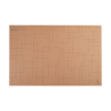 Exacompta Eterneco brown desk pad, 58.5cm x 38.5cm 60147D 404097 - 1