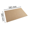 Exacompta Eterneco brown desk pad, 58.5cm x 38.5cm 60147D 404097 - 3