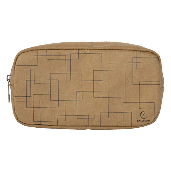 Exacompta Eterneco brown pencil case 17670E 404095 - 2