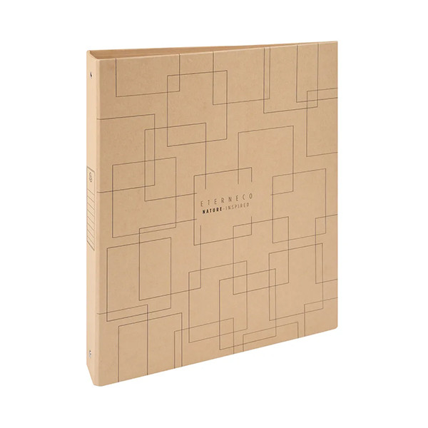 Exacompta Eterneco brown ring binder with 2 O-rings, 40 mm 404091 Exacompta Eterneco brown ring binder with 2 O-rings, 40 mm 404091 - 1