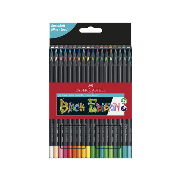 Faber-Castell 'Black Edition' colouring pencils (36-pack) FC-116436 220164 - 1