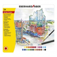 Faber-Castell Eberhard Faber coloured watercolour pencils (24-pack) EF-516025 220126