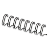 Fellowes black metal wire back, 14mm (100-pack)