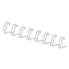 Fellowes white metal wire back, 6mm (100-pack)