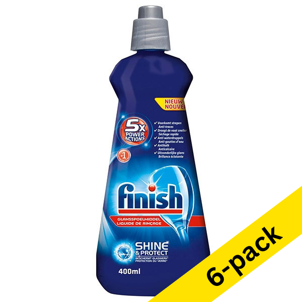 Finish Shine & Protect rinse aid, 400ml (6-pack)  SFI01006 - 1