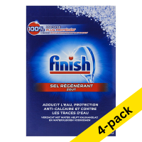 Finish dishwasher salt, 4kg (4-pack)