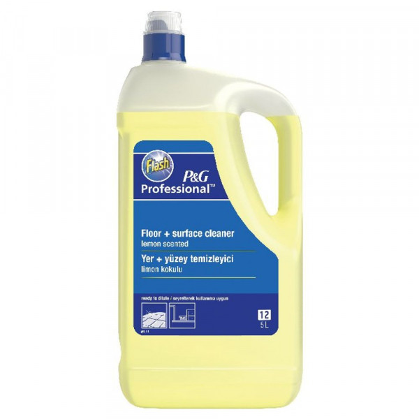 Flash PX20011 multi-surface and floor cleaner lemon 5 litre  299164 - 1