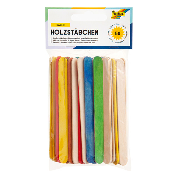 Folia assorted ice cream sticks (50-pack) 2290 222330 - 1