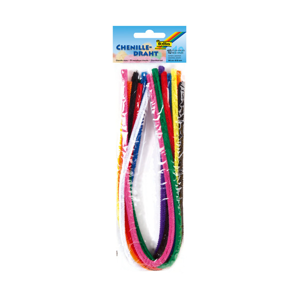 Folia assorted pipe cleaners (10-pack) 77809 222113 - 1