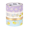 Folia hot foil bees washi tape (4-pack)