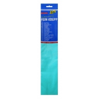 Folia light blue crepe paper, 250cm x 50cm 822120 222066