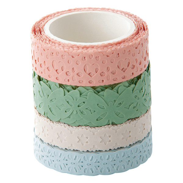 Folia pastel washi tape (4-pack) 29401 222246 - 1