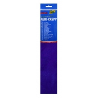 Folia purple crepe paper, 250cm x 50cm 822122 222068