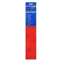 Folia red crepe paper, 250cm x 50cm 822134 222072