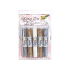 Folia silver/gold/white glitter set (5-pack)