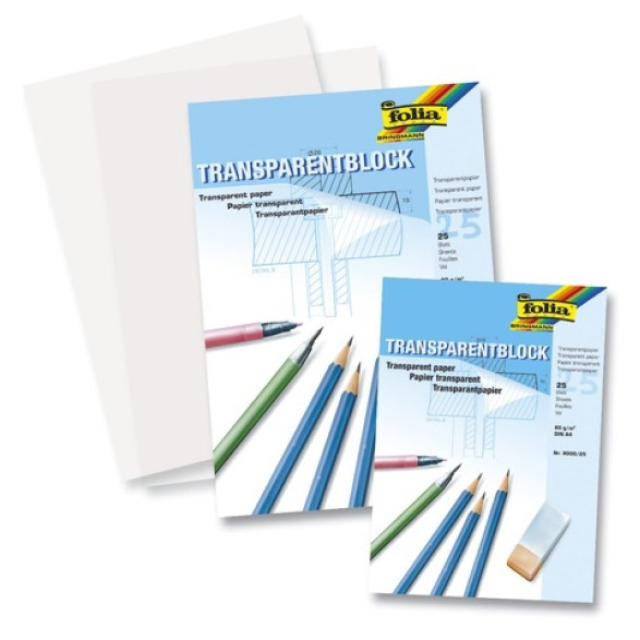 Folia transparent paper (25 sheets) FO-8000/25 222104 - 1