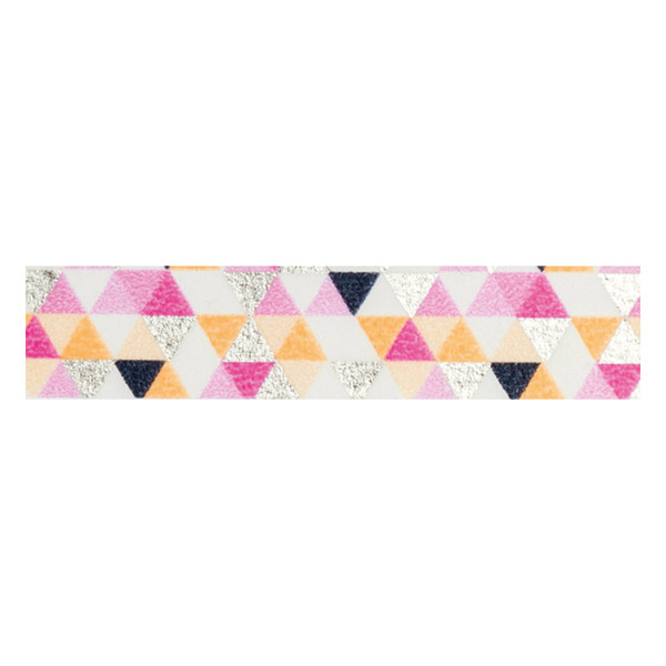 Folia triangular washi tape, 15mm x 10m 26108 222231 - 1