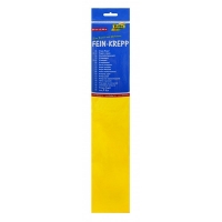 Folia yellow crepe paper, 250cm x 50cm 822106 222062