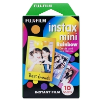 Fujifilm Instax Mini Rainbow film (10 sheets) 16276405 150820