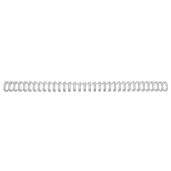 GBC 2101 silver metal wire back 5mm (100-pack) 2101007E 207242 - 1