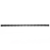 GBC 3880 ClickBind black polypropylene binding spine, 8mm (50-pack) 388019E 207280