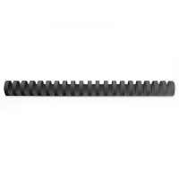 GBC 4028 CombBind black binding comb 16mm (100-pack) 4028600 207156