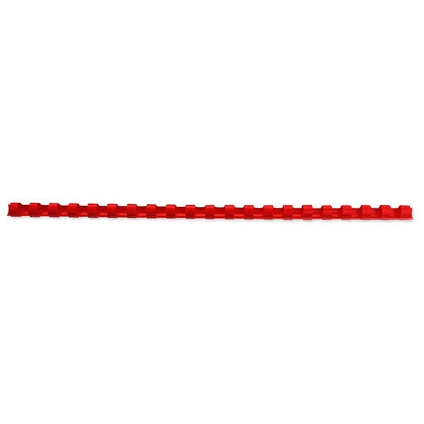 GBC 4028 CombBind red binding comb spine, 10mm (100-pack) 4028215 207134 - 1