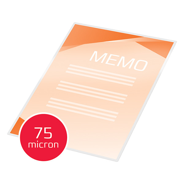 A5 laminating pouch 75 micron | glossy | GBC 25-pack 207593 A5 laminating pouch 75 micron | glossy | GBC 25-pack 207593 - 4