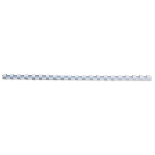 GBC CombBind white binding comb spine, 6mm (100-pack) 4028193 207106 - 1