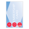 GBC glossy business card laminating pouch 60x 90mm, 2x125 microns (100-pack) 3743157 207030 - 2