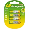GP 1000 rechargeable AAA LR03 battery 4-pack