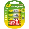 GP 2600 rechargeable AA LR6 battery (4-pack)