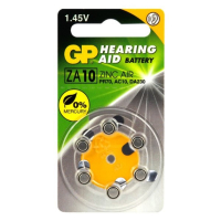 GP PR70 hearing aid battery (6-pack) GPZA10 215136