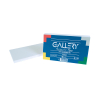 Gallery blank white system card, 125mm x 75mm (100-pack)