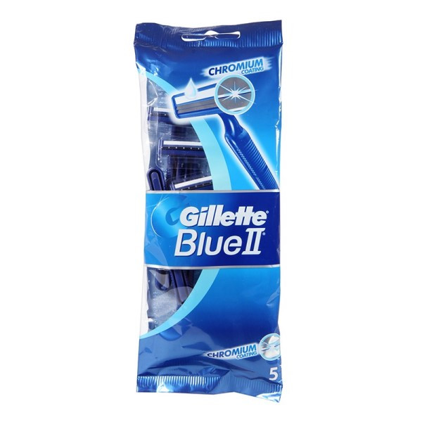 Gillette Blue II disposable razors (5-pack)  SGI00043 - 1