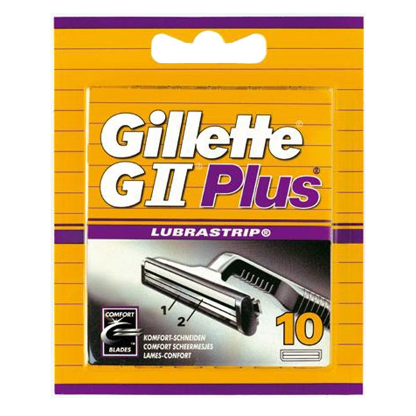 Gillette GII Plus razor blades (10-pack)  SGI00025 - 1