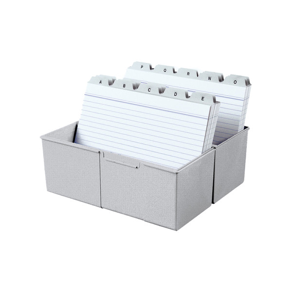 HAN A5 light grey index card box HA-975-11 218024 - 1