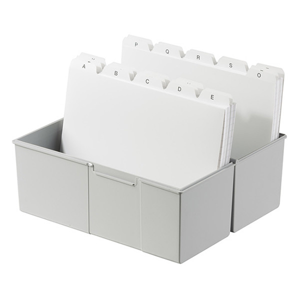 HAN A5 light grey index card box HA-975-11 218024 - 3