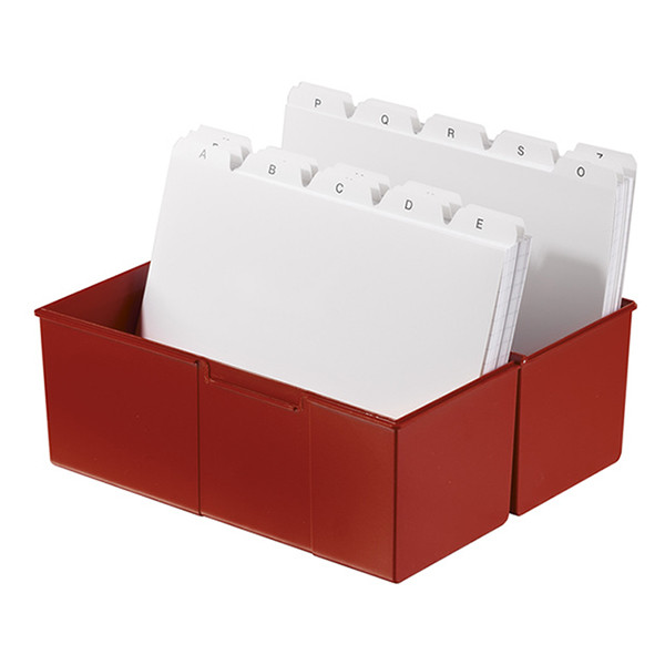 HAN A5 red index card box HA-975-17 218030 - 3