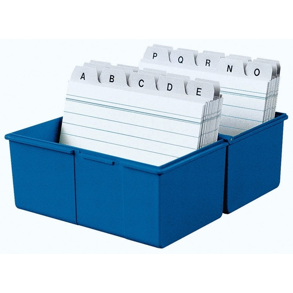 HAN A7 blue index card box HA-977-14 218044 - 1