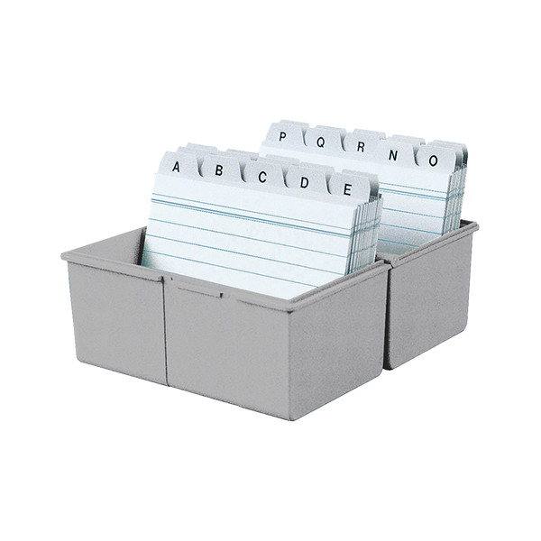 HAN A7 light grey index card box HA-977-11 218040 - 1