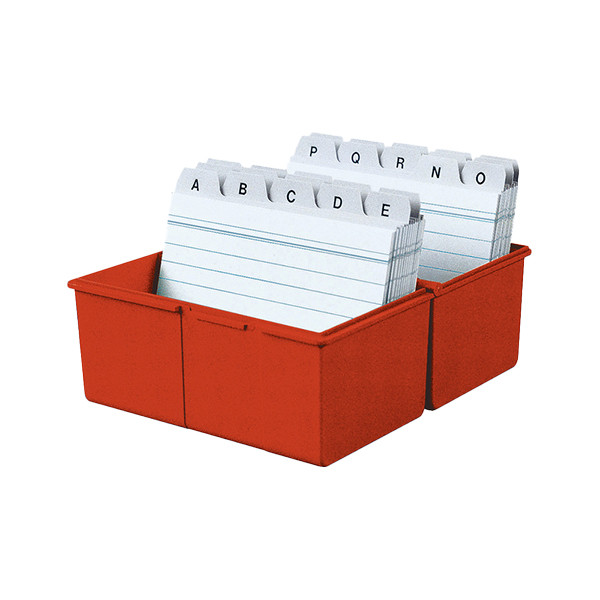 HAN A7 red index card box HA-977-17 218046 - 1