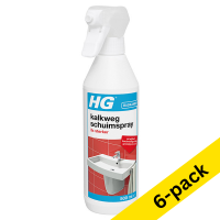 HG 3X Stronger limescale foam spray, 500ml (6-pack)