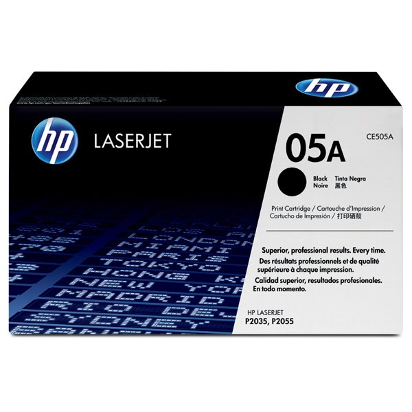 HP 05A (CE505A) black toner (original HP) CE505A 039850 - 1