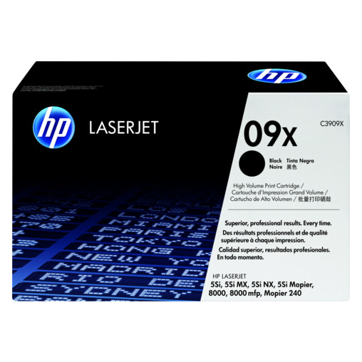 HP 09X (C3909X) high capacity black toner (original HP) C3909X 033000 - 1