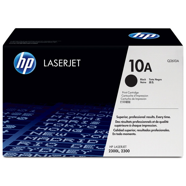 HP 10A (Q2610A) black toner (original HP) Q2610A 033060 - 1