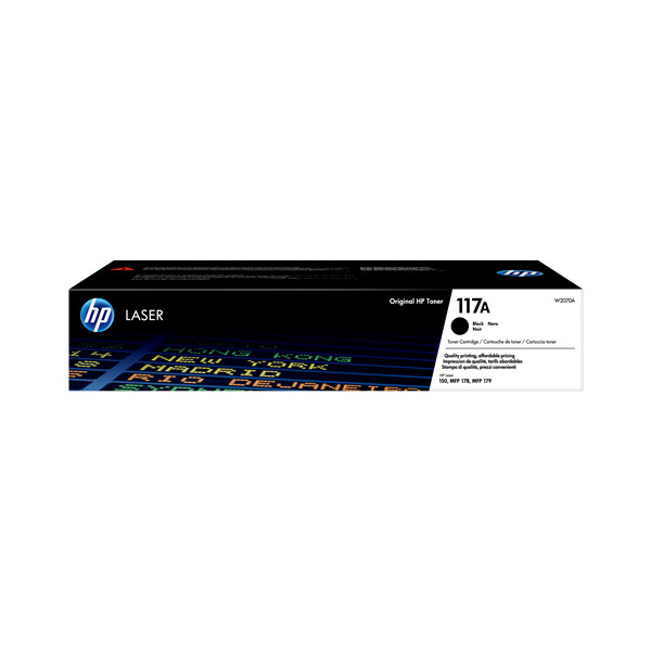 HP 117A (W2070A) black toner (original HP) W2070A 055456 - 1