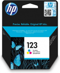 HP 123 (F6V17AE) black ink cartridge (original HP) F6V17AE 044462