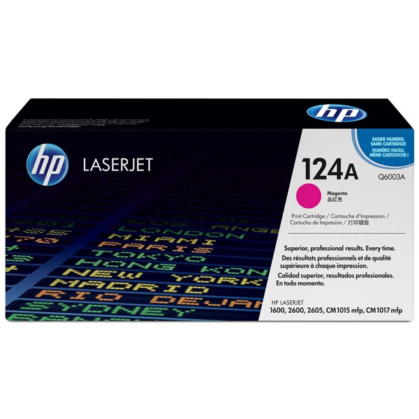 HP 124A (Q6003A) magenta toner (original HP) Q6003A 039555 - 1